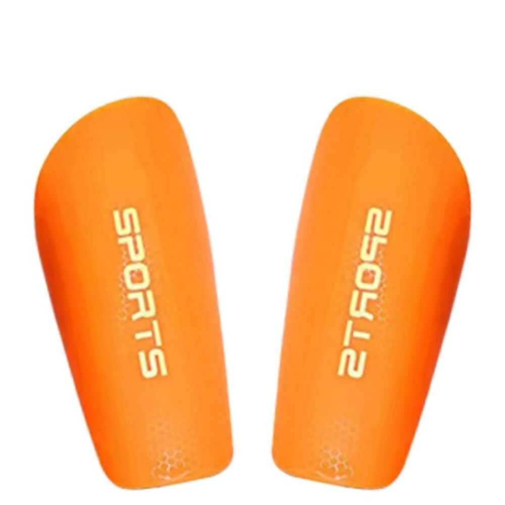 Sport Shin Shock Absorber Ultra Light Guards Size M Orange